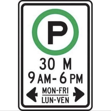 Accuform PARKING SIGN VETERAN PARKING ONLY FRP347RA FRP347RA